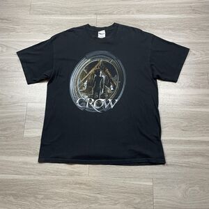 The Crow Shirt Mens Extra Large Black Movie Graphic Tee Quote Horror Gothic